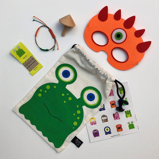 Green Monster Fun Bag