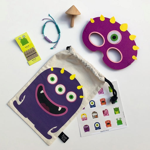 Purple Monster Fun Bag